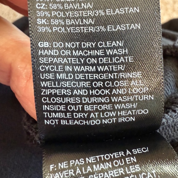 The North Face Black Drawstring Hoodie With Kangaroo Pockets Women's Size M - Picture 12 of 16